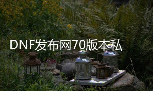 DNF发布网70版本私服送天空（2020年DNF发布网送天空）