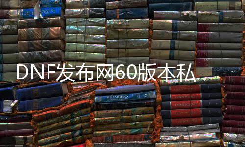 DNF发布网60版本私服装备（DNF发布网60级装备）