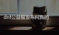 dnf公益服发布网真的吗（dnf公益服发布网服务器在哪买）